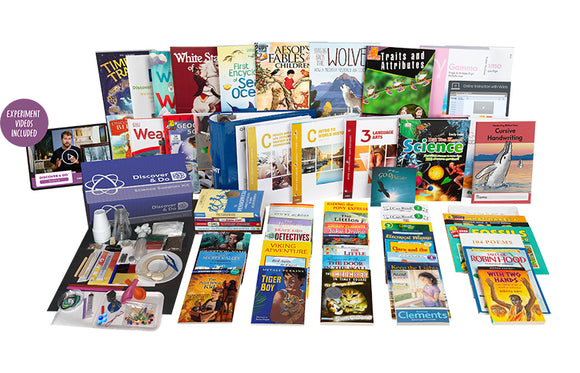 All-Subjects Package C - 3rd Grade Homeschool Curriculum