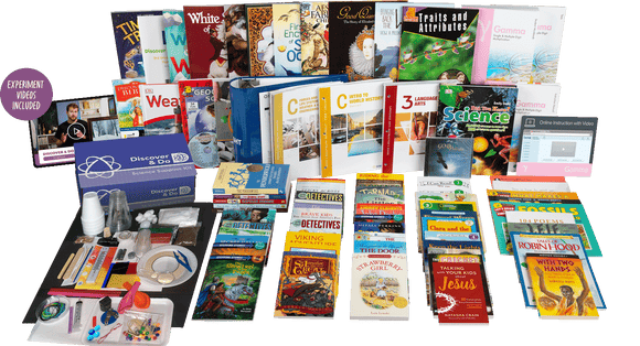 All-Subjects Package C - 3rd Grade Homeschool Curriculum