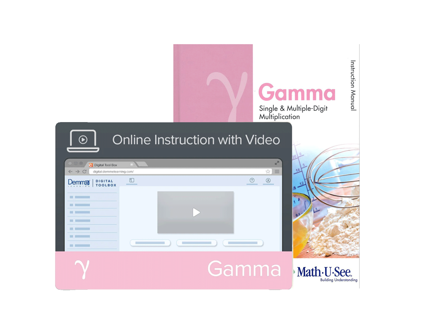 Math-U-See Gamma Instruction Manual + Online Instruction with Video