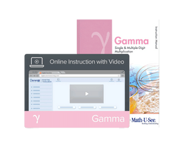 Math-U-See Gamma Instruction Manual + Online Instruction with Video