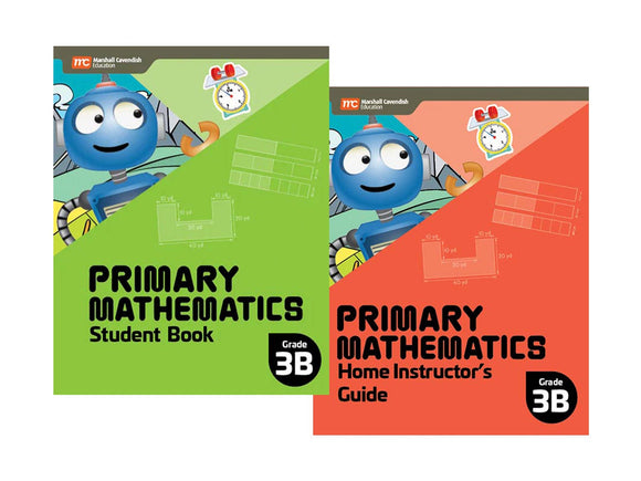 Singapore Primary Math 2022 Edition 3B Set
