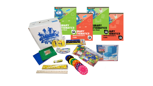 Singapore Primary Math 2022 Edition 3 with Math Manipulatives