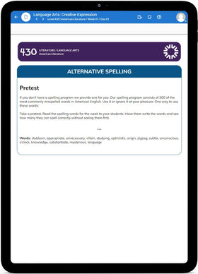 Literature 430 OnlinePro Instructor's Guide Set