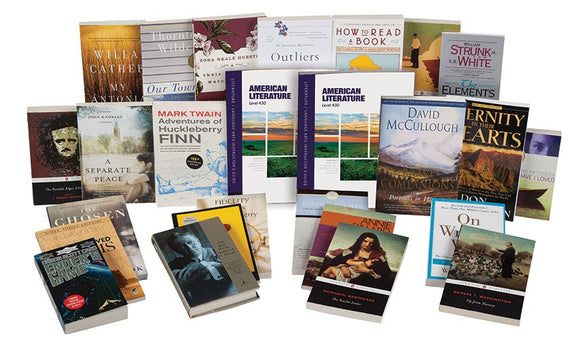 Literature / Language ArtsFor your 12th grade year, you will have Literature and Language Arts combined. As your students read the literature, they will spend some time on comprehension questions, as well as to continue looking in-depth at literary analysis and deeper thought questions: What effect did this have? Were these good actions?Your student will continue to learn terms like analogy and conflict, think through ethical questions, and build their cultural literacy. Their writing assignments mostly come from their reading.Check out all of Sonlight's Literature / Language Arts courses by clicking the buttton below.NEW THIS YEARAdd the Literature/Language Arts virtual course to your purchase. Our new online homeschooling platform allows students to select their courses, view their schedules, take assessments, review their grades, communicate with their parents, and more. Learn more.