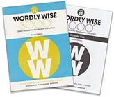 VocabularyYou can choose from several optional workbooks, with assignments scheduled in the IG. Wordly Wise improves vocabulary and Analogies helps your student learn to reason. 