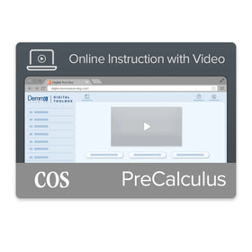 MUS400 PreCalculus Online Instruction with Video - Digital Code