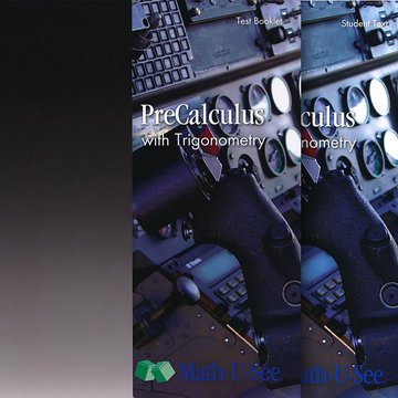 Math-U-See PreCalculus Student Workbook/Tests