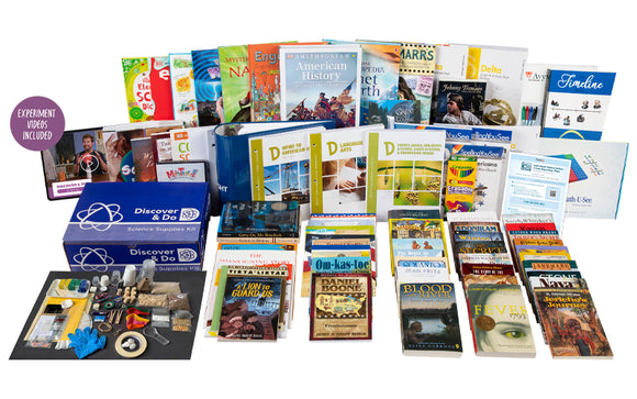 All-Subjects Package D - 4th Grade Homeschool Curriculum