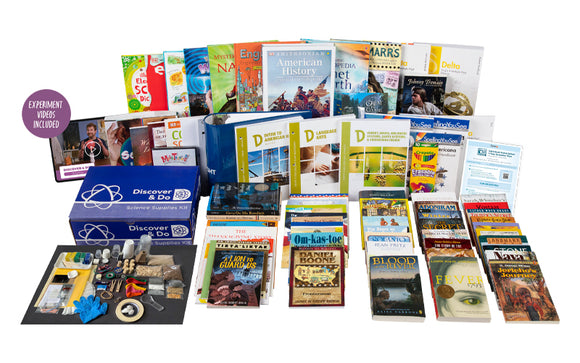All-Subjects Package D - 4th Grade Homeschool Curriculum