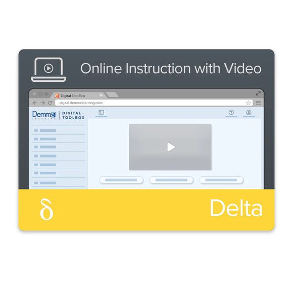 MUS4 Delta Online Instruction w/ Video - Digital Code