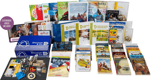 All-Subjects Package D - 4th Grade Homeschool Curriculum