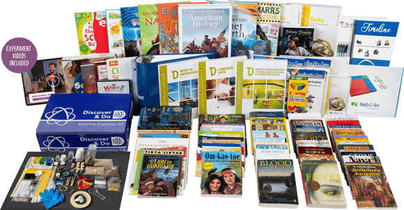 All-Subjects Package D - 4th Grade Homeschool Curriculum