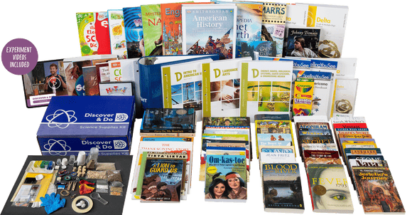 All-Subjects Package D - 4th Grade Homeschool Curriculum