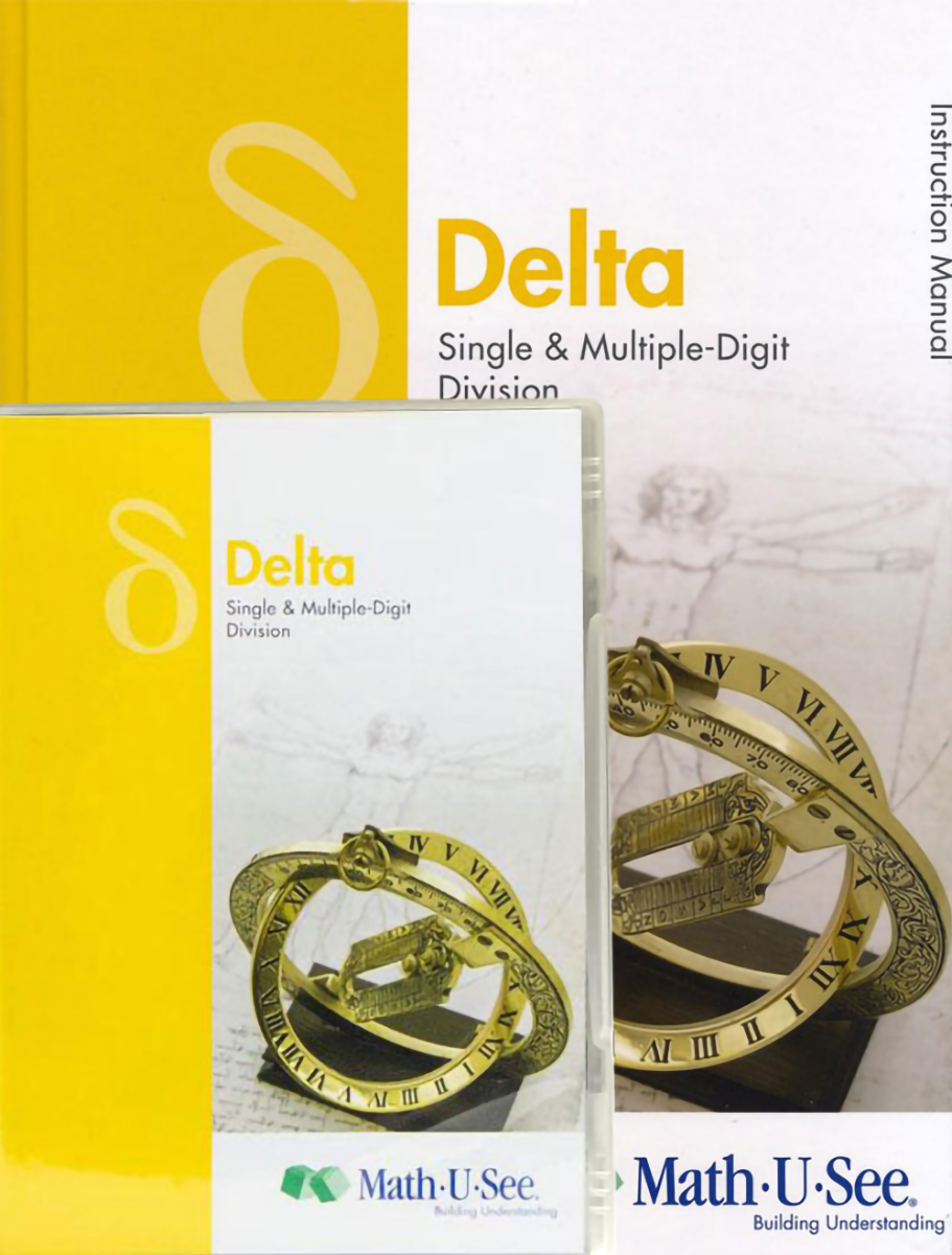 Math-U-See Delta Instruction Manual/DVD