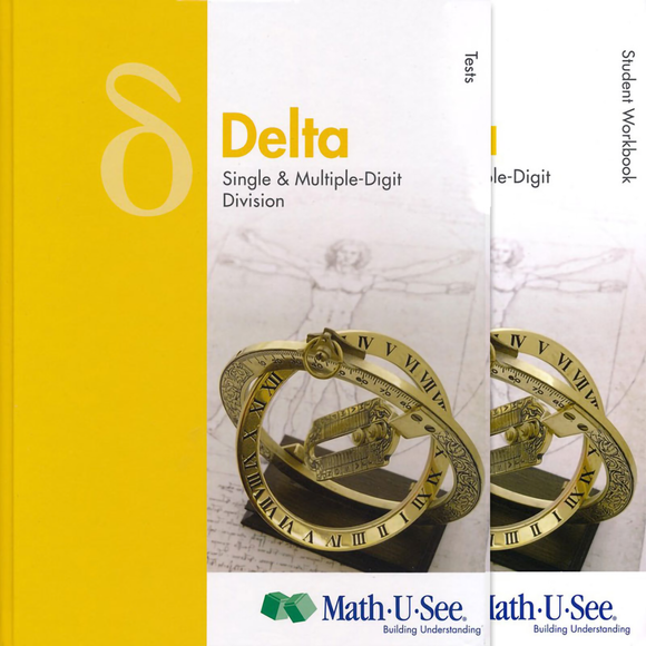 Math-U-See Delta Student Workbook/Tests