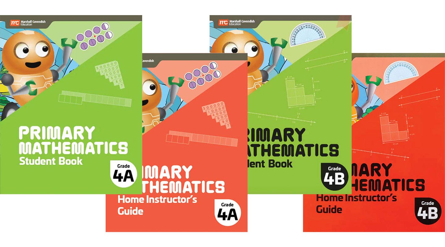 Singapore Primary Math 2022 Edition 4
