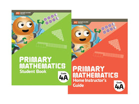 Singapore Primary Math 2022 Edition 4A Set