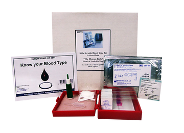 Slide Set with Blood Type Kit