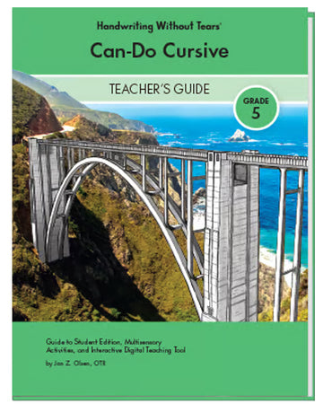 Can-Do Cursive Teacher's Guide 2025