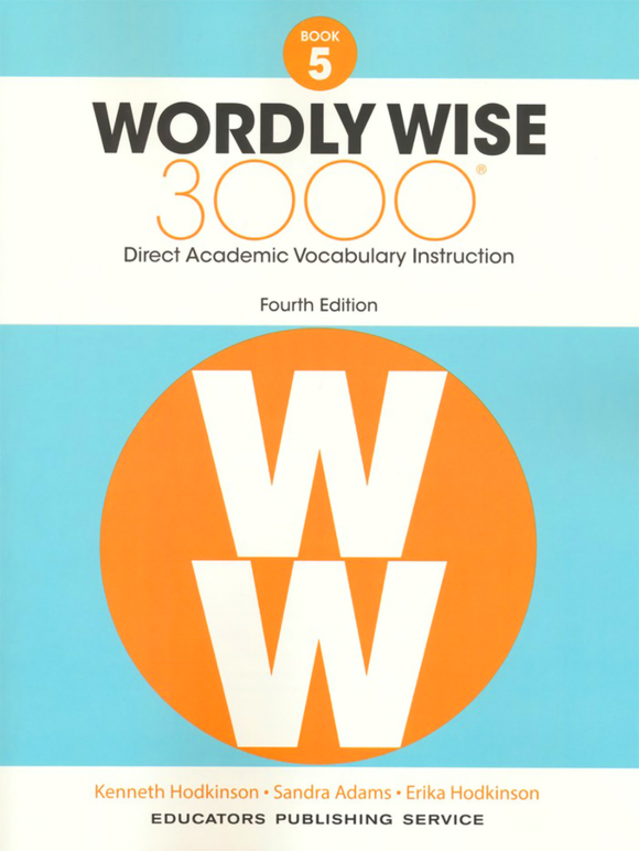 Wordly Wise 3000 Book 5 - Workbook only