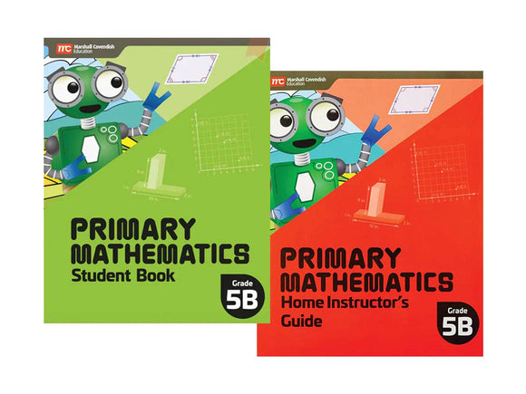 Singapore Primary Math 2022 Edition 5B Set
