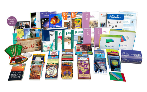 All-Subjects Package F - 6th Grade Homeschool Curriculum