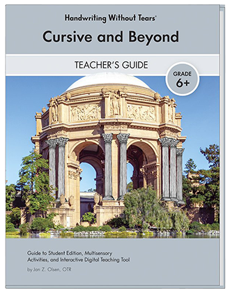 Handwriting Without Tears 6 Teacher's Guide