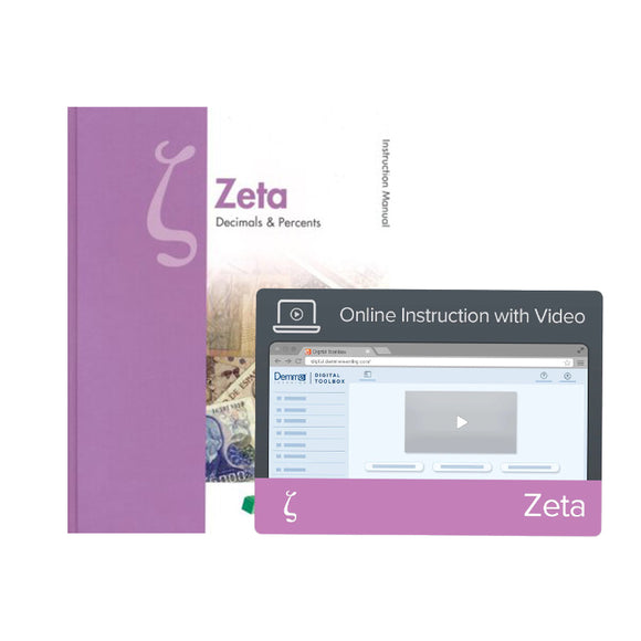 Math-U-See Zeta Instruction Manual + Online Instruction with Video