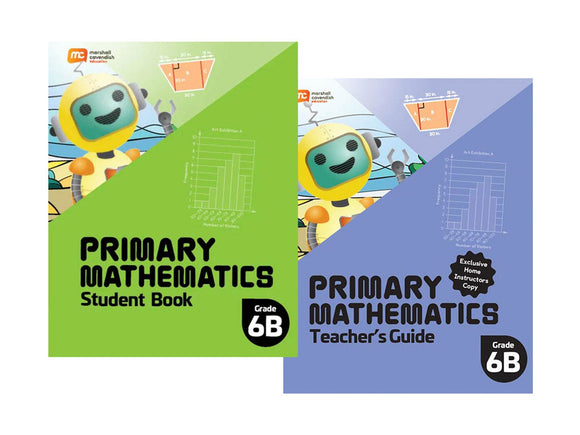 Singapore Primary Math 2022 Edition 6B Set