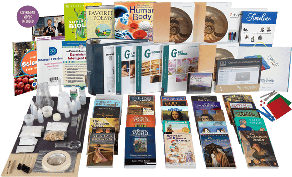 All-Subjects Package G - 7th Grade Homeschool Curriculum