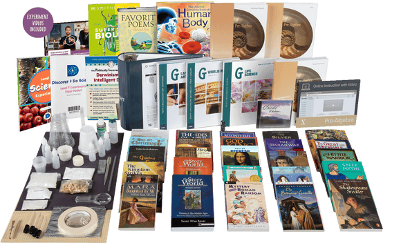 All-Subjects Package G - 7th Grade Homeschool Curriculum