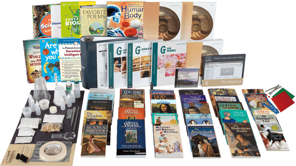 All-Subjects Package G - 7th Grade Homeschool Curriculum