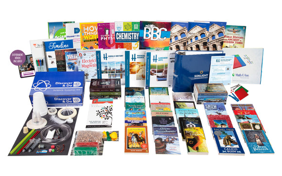 All-Subjects Package H - 8th Grade Homeschool Curriculum
