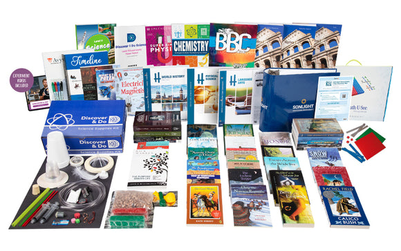 All-Subjects Package H - 8th Grade Homeschool Curriculum
