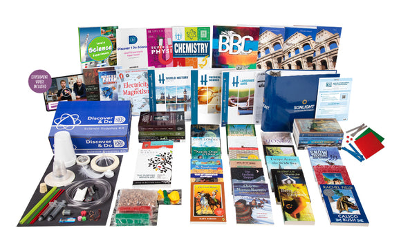 All-Subjects Package H - 8th Grade Homeschool Curriculum
