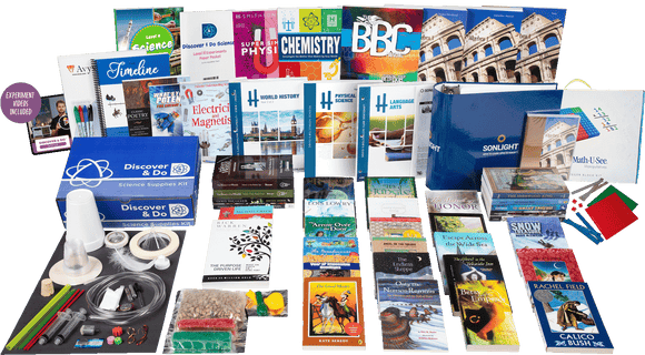 All-Subjects Package H - 8th Grade Homeschool Curriculum