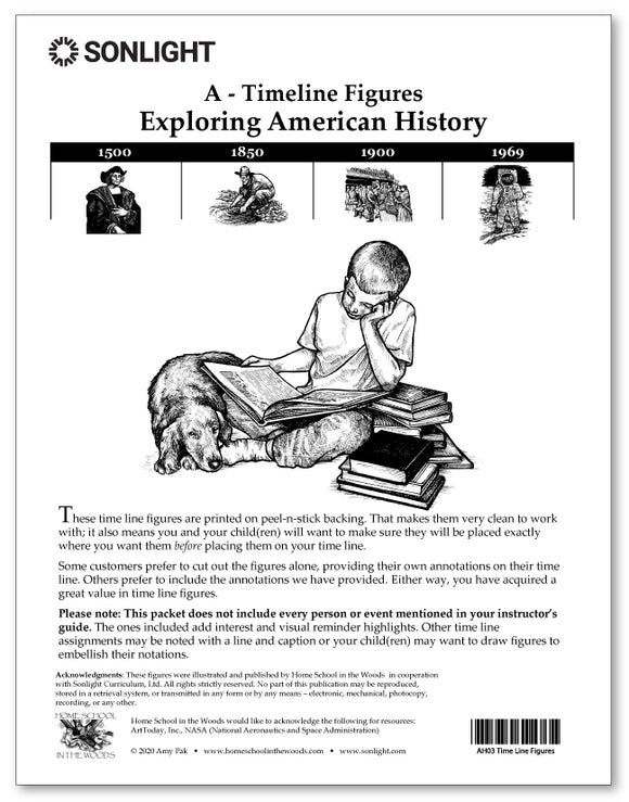 Timelines Figures A for exploring American history 