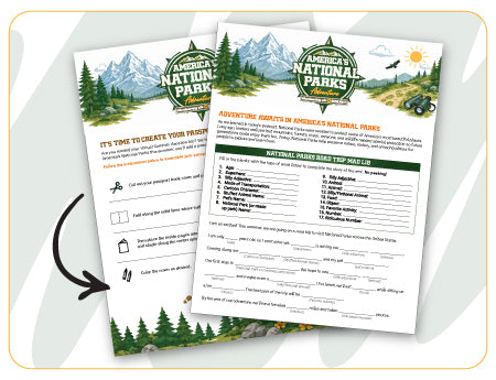 National Parks Microlearning Series Worksheet example pages
