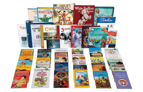 History/Bible/Literature C with 3rd Grade Readers, 4-Day, With Required Resources