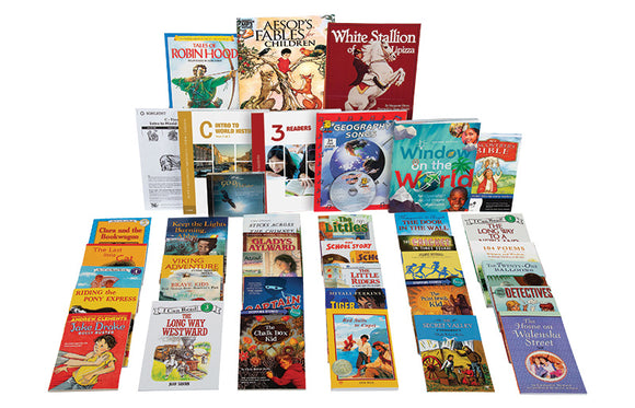History/Bible/Literature C with 3rd Grade Readers, 4-Day, No Required Resources