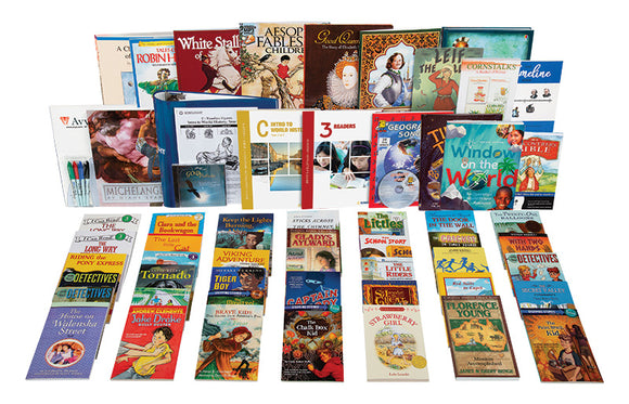 History/Bible/Literature C with 3rd Grade Readers, 5-Day, With Required Resources