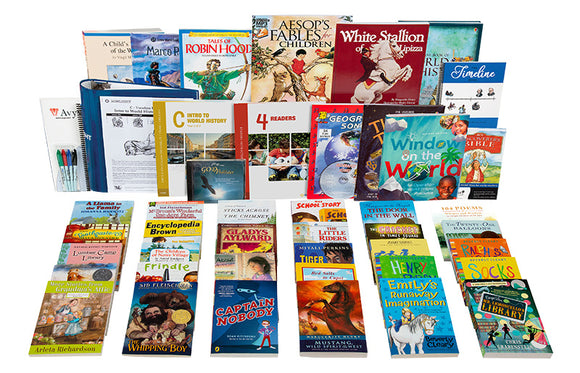History/Bible/Literature C with 4th Grade Readers, 4-Day, With Required Resources