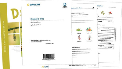 Extra Science D Student Activity Sheets