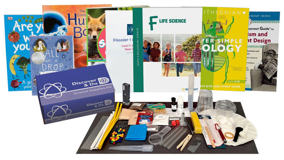 ScienceFrom the smallest elements viewed through a microscope to the diverse systems in the world’s ecology, Science F nurtures children’s natural curiosity and provides daily opportunities to explore the world around them. They will use real scientific skills and practices as they explore cells, organ systems, genetics, and ecology. Science F includes a comprehensive introduction to technology and engineering and other STEM topics that will prepare students for a lifetime of scientific curiosity, learning and application.Choose the matching 6th Grade Science level (Science F) or browse other available Science programs and see what you could discover.