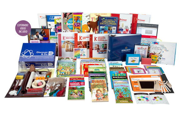 All-Subjects Package K - Kindergarten Homeschool Curriculum