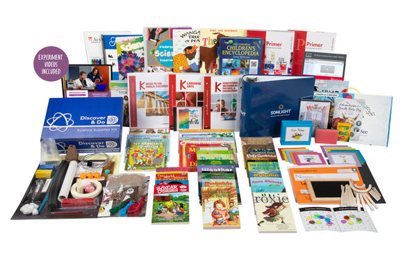 All-Subjects Package K - Kindergarten Homeschool Curriculum