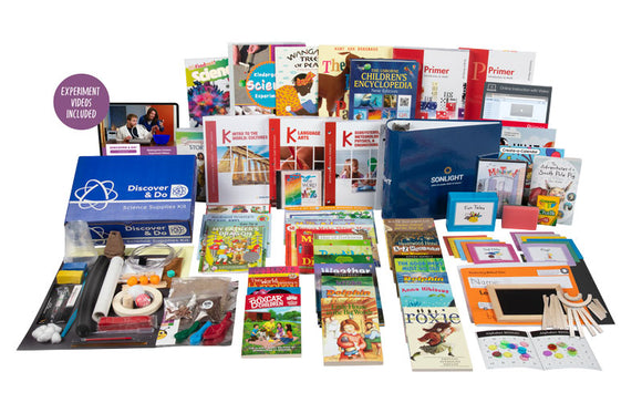 All-Subjects Package K - Kindergarten Homeschool Curriculum