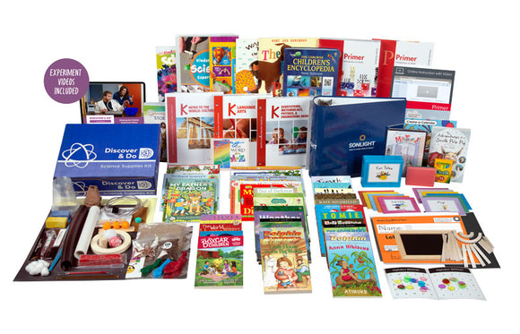 All-Subjects Package K - Kindergarten Homeschool Curriculum