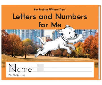 Kindergarten Handwriting Letters and Numbers for Me Workbook