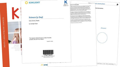 Extra Science K Student Activity Sheets